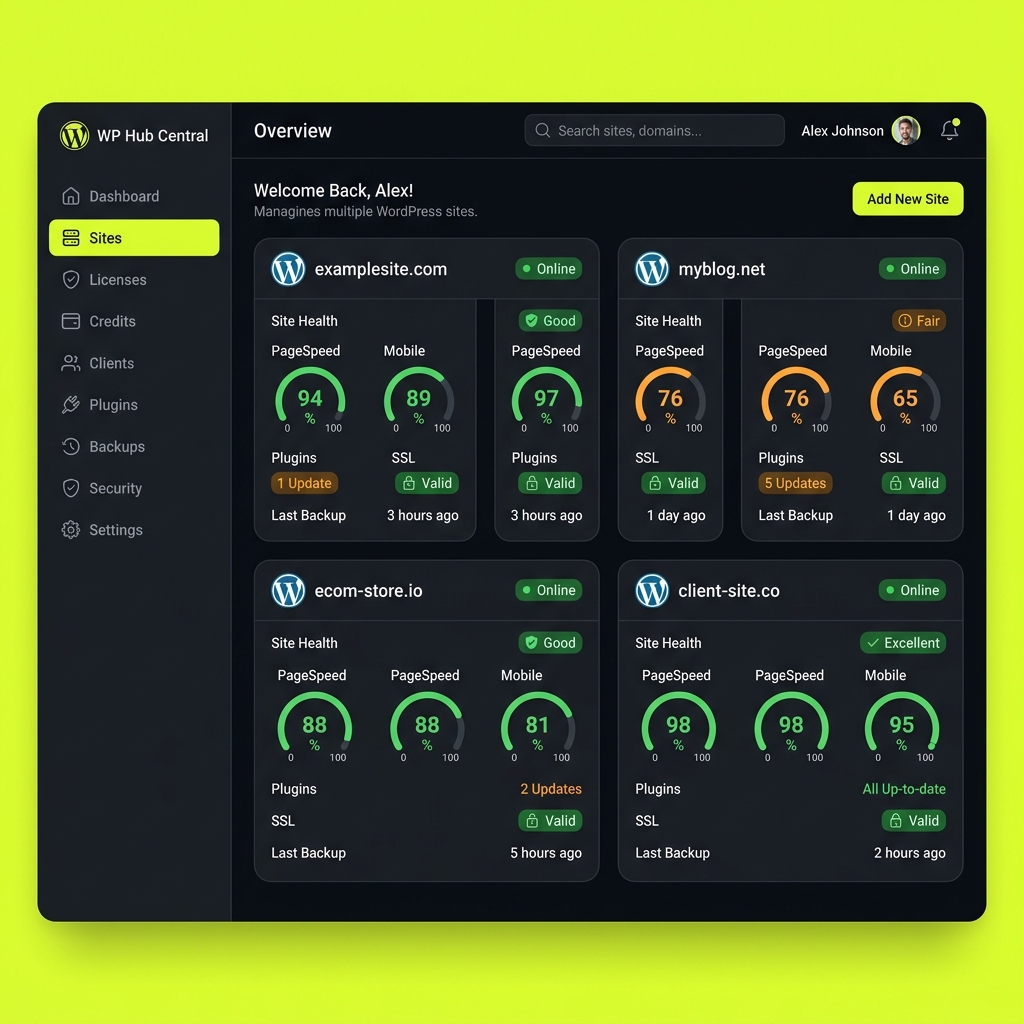 Dashboard Centralizado